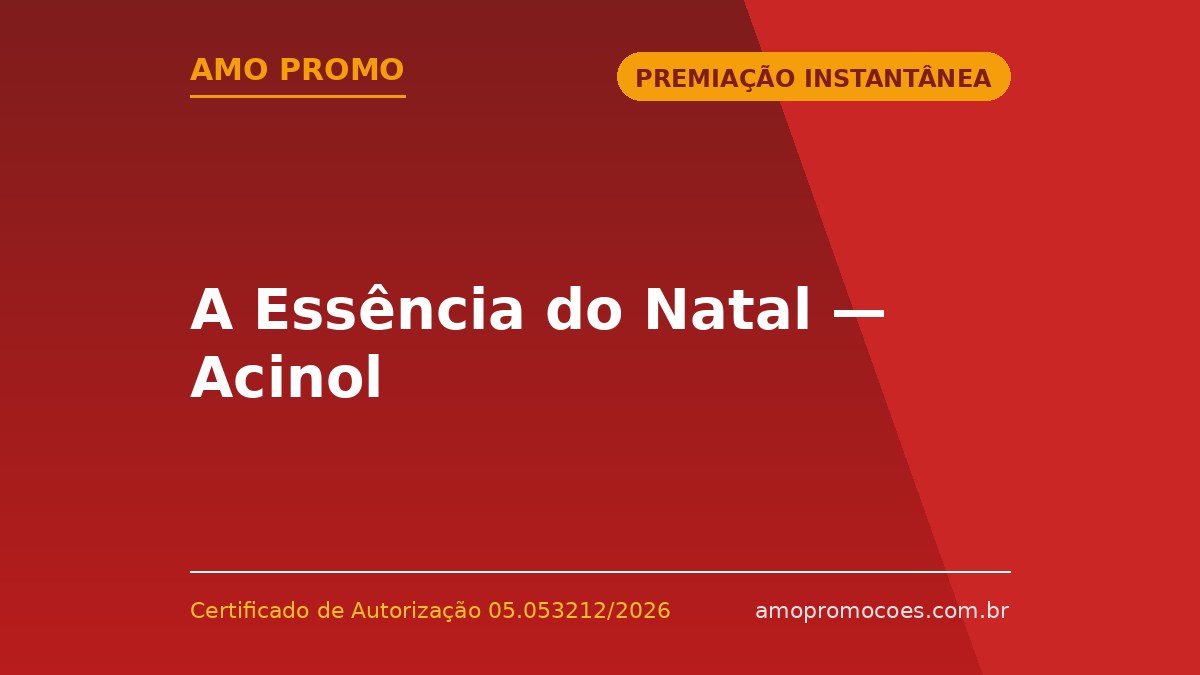 A Essência do Natal — Acinol