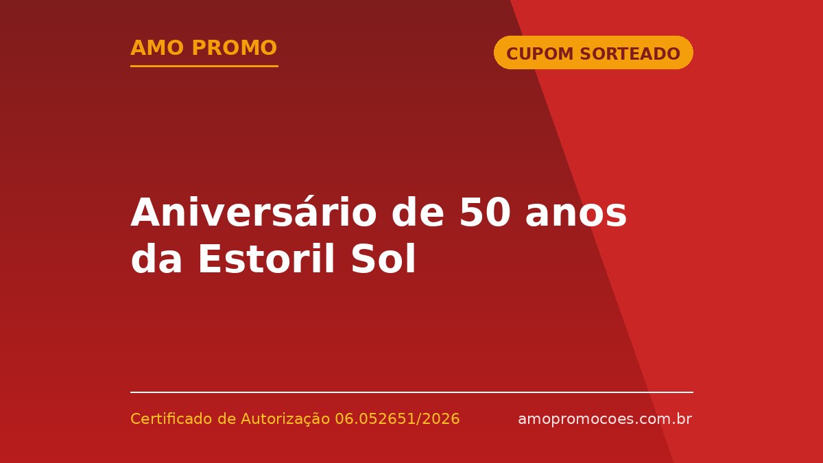 Aniversário de 50 anos da Estoril Sol