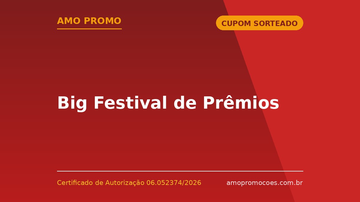 Big Festival de Prêmios
