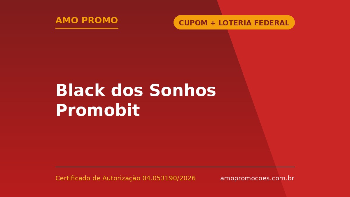 Black dos Sonhos Promobit