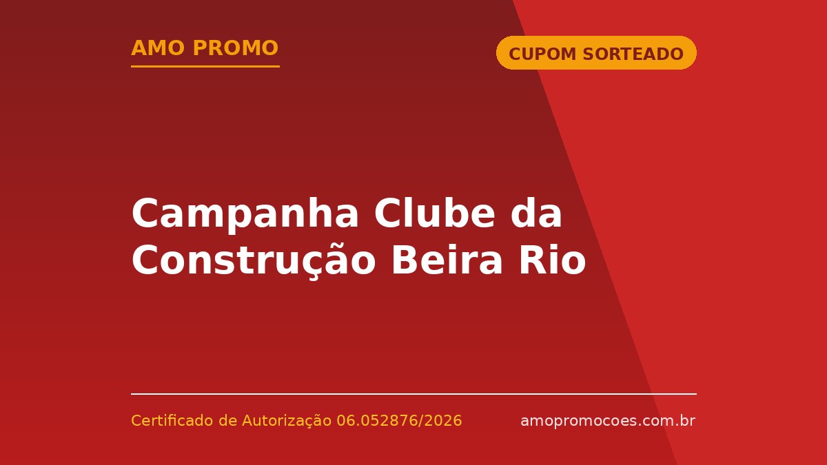 Campanha Clube da Construção Beira Rio