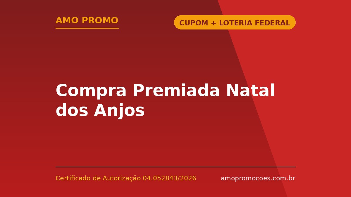 Compra Premiada Natal dos Anjos