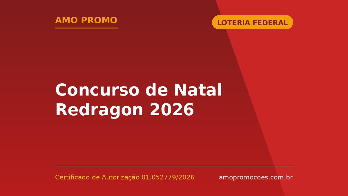 Concurso de Natal Redragon 2026
