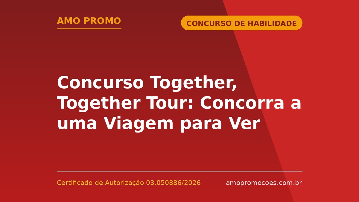 Concurso Together, Together Tour: Concorra a uma Viagem para Ver Harry Styles em São Paulo 🆓Grátis