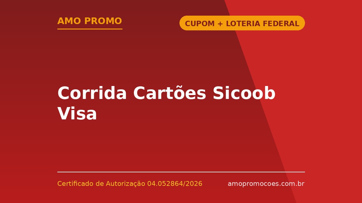 Corrida Cartões Sicoob Visa