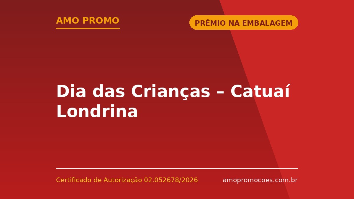 Dia das Crianças – Catuaí Londrina