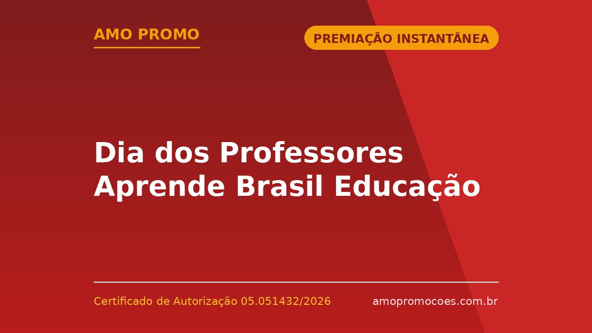 Dia dos Professores Aprende Brasil Educação