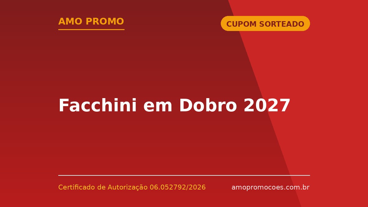 Facchini em Dobro 2027