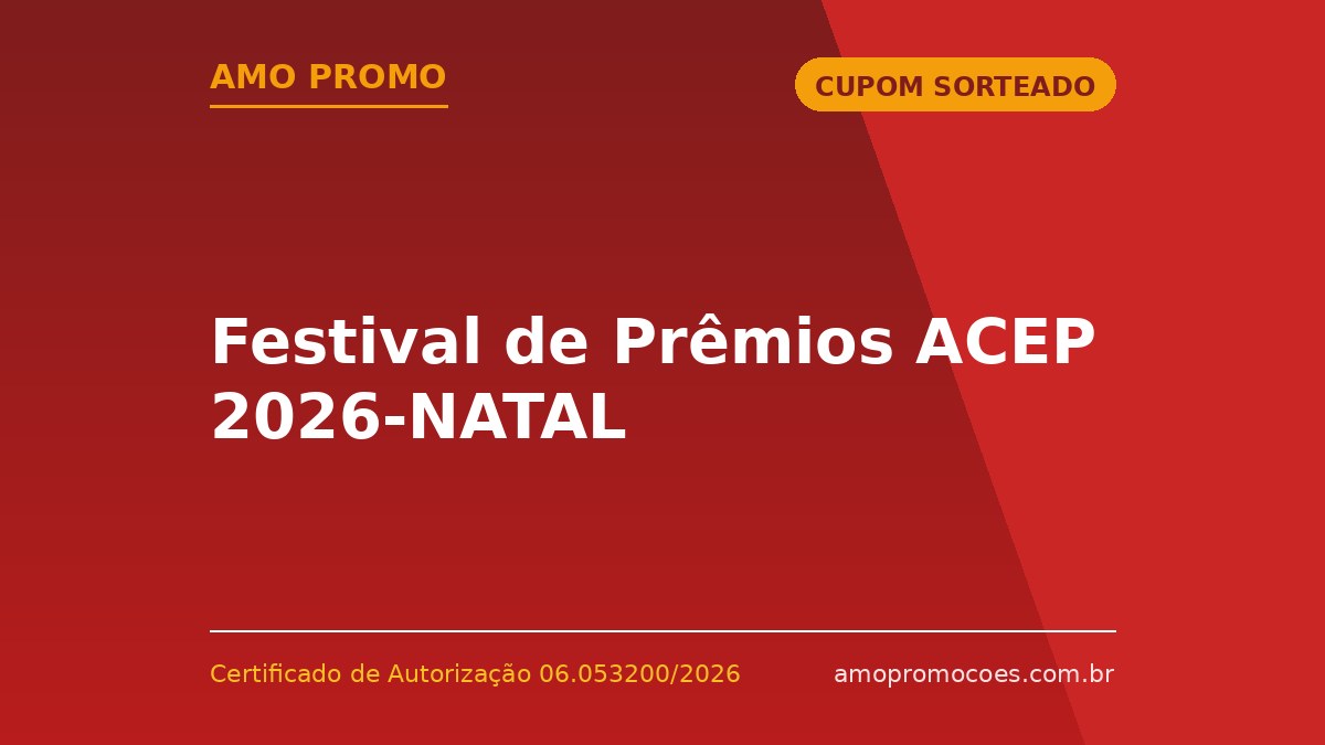 Festival de Prêmios ACEP 2026-NATAL