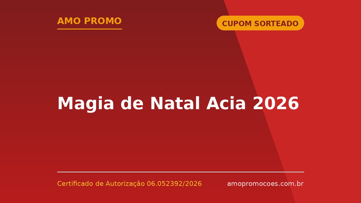 Magia de Natal Acia 2026