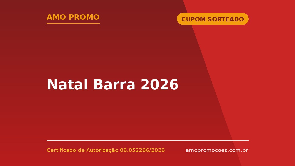 Natal Barra 2026