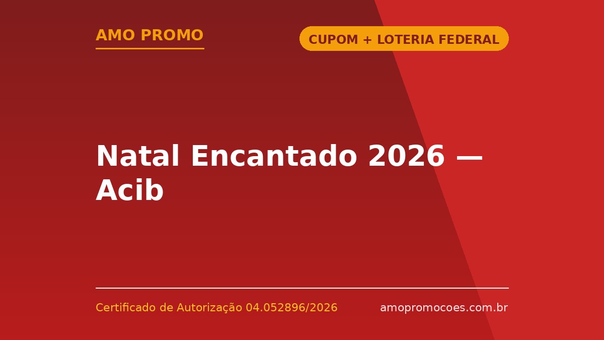 Natal Encantado 2026 — Acib