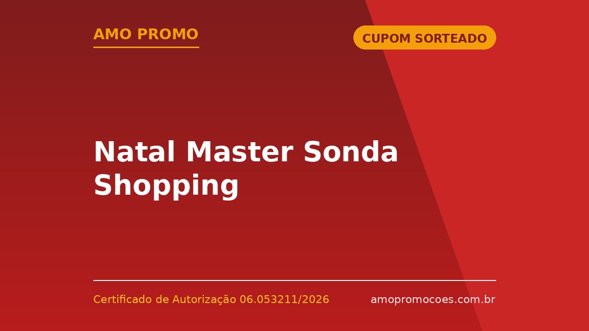 Natal Master Sonda Shopping