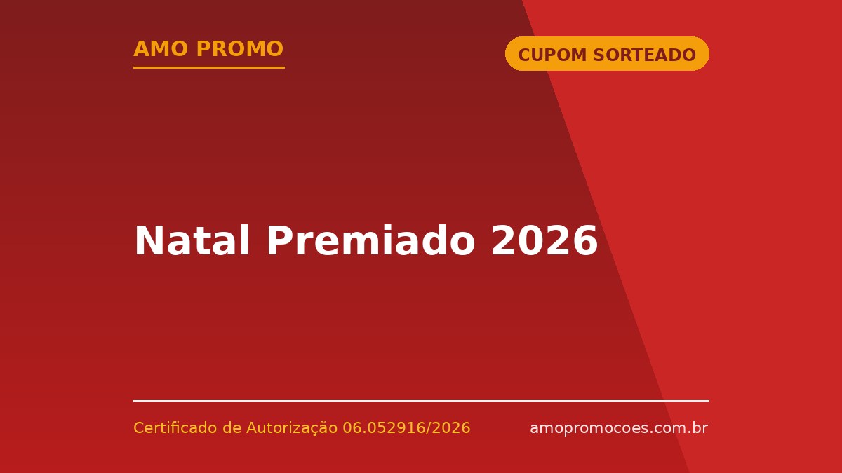 Natal Premiado 2026
