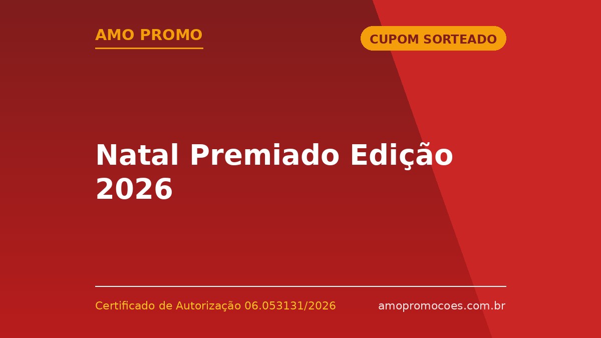 Natal Premiado Edição 2026