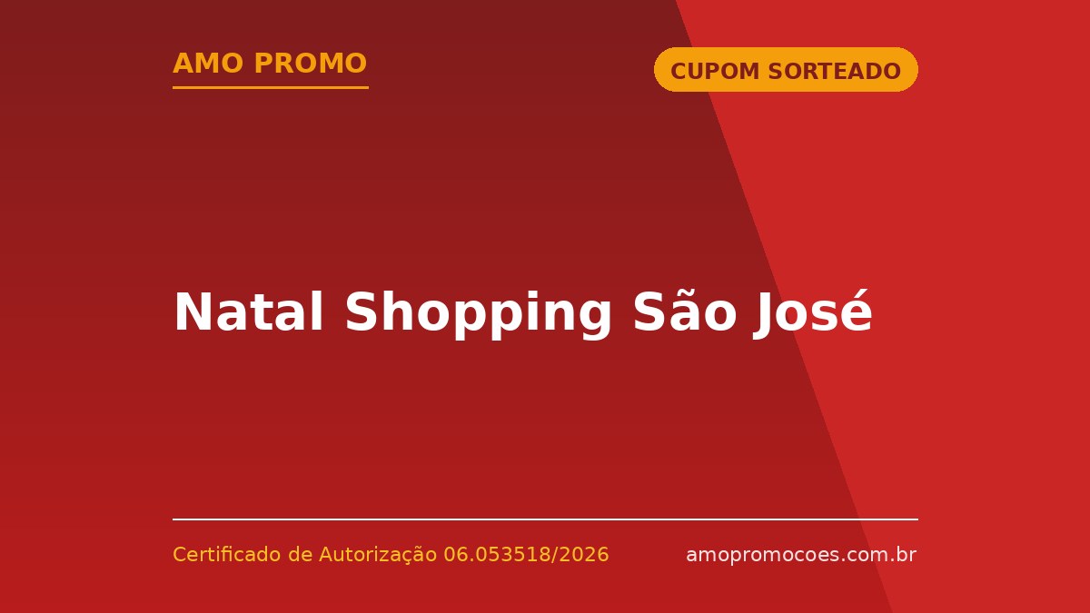 Natal Shopping São José