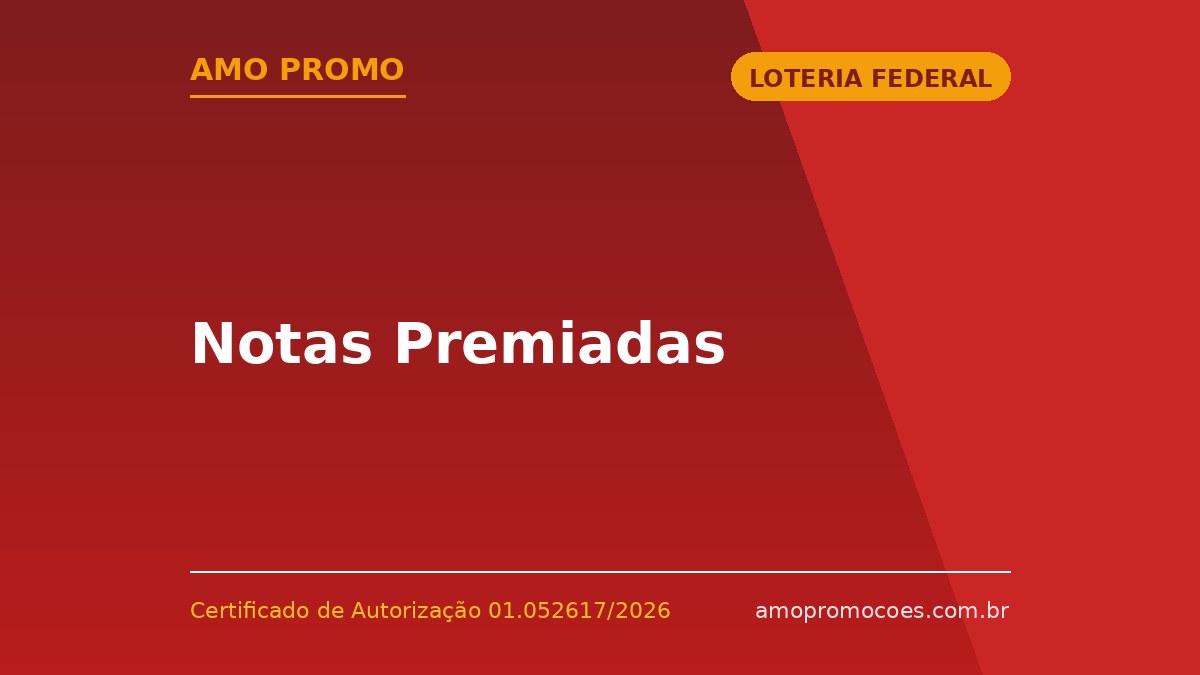 Notas Premiadas