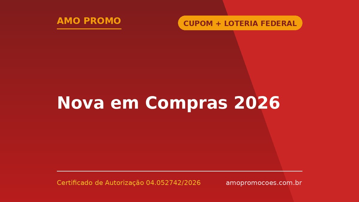 Nova em Compras 2026