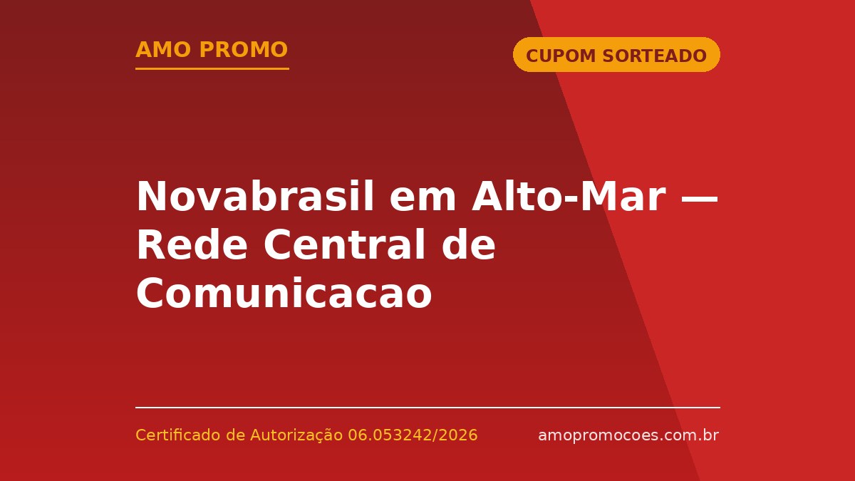 Novabrasil em Alto-Mar — Rede Central de Comunicacao
