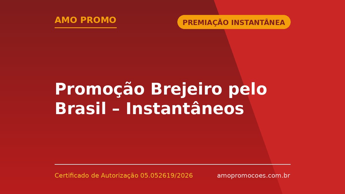 Promoção Brejeiro pelo Brasil – Instantâneos