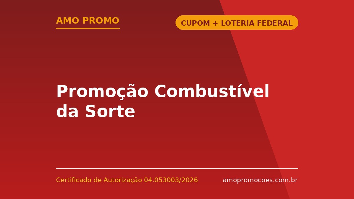 Promoção Combustível da Sorte