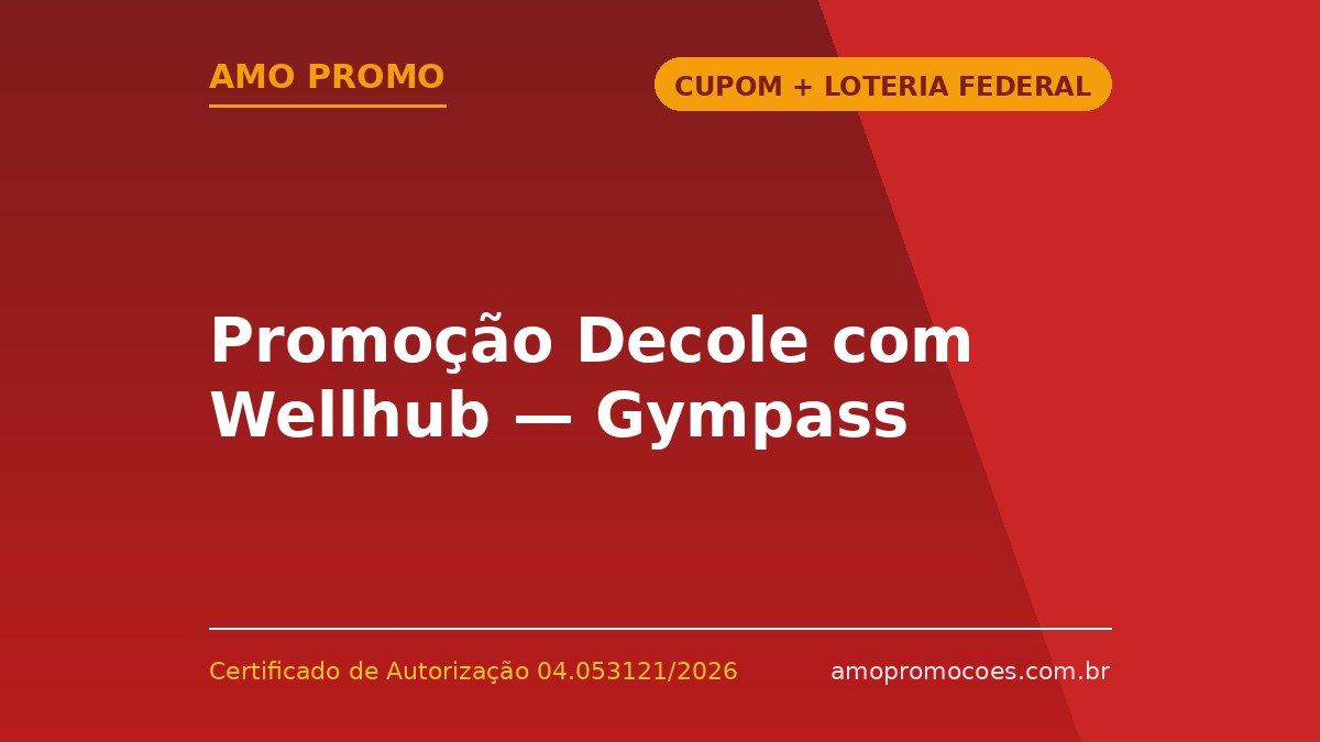Promoção Decole com Wellhub — Gympass