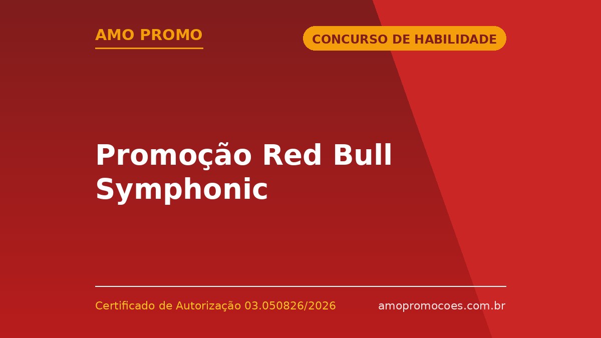 Promoção Red Bull Symphonic