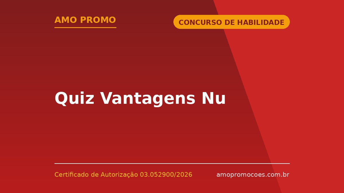 Quiz Vantagens Nu