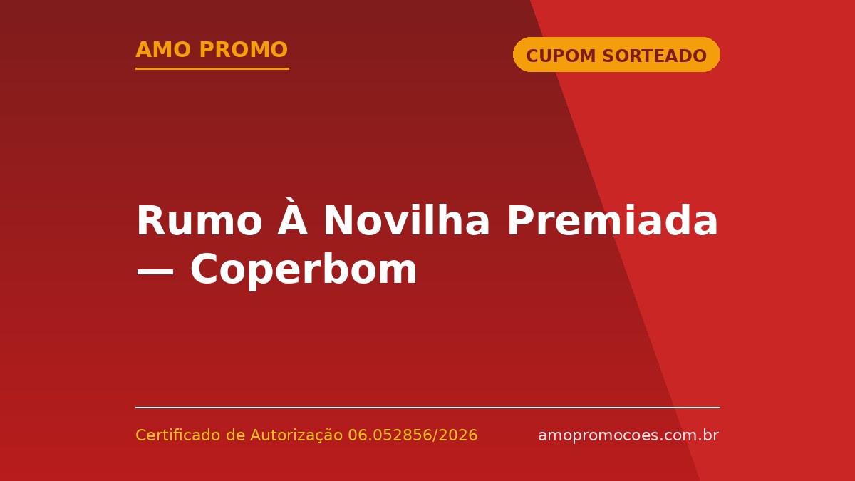 Rumo À Novilha Premiada — Coperbom
