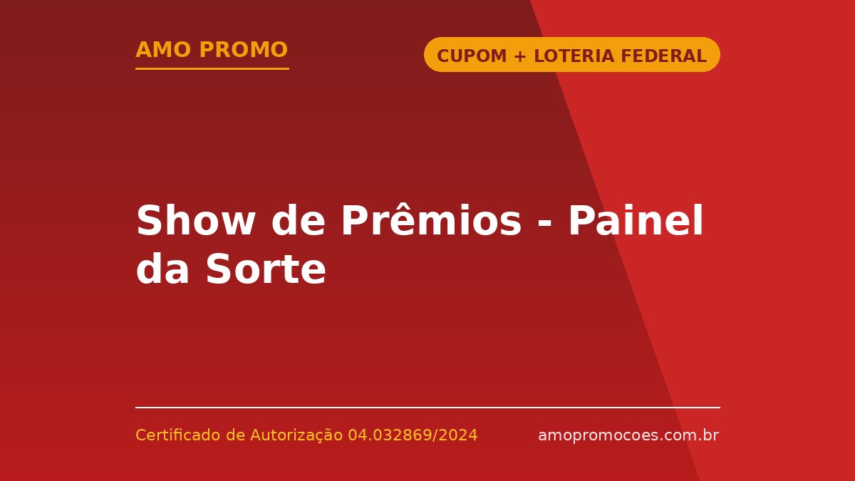 Show de Prêmios - Painel da Sorte
