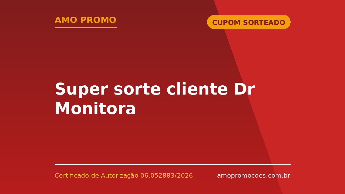 Super sorte cliente Dr Monitora