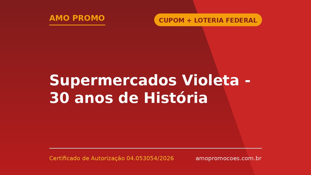 Supermercados Violeta - 30 anos de História